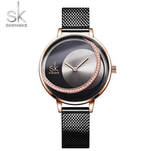Load image into Gallery viewer, SK Fashion Luxury Brand Women Quartz Watch Creative Thin Ladies Wrist Watch For Montre Femme 2019 Female Clock relogio feminino