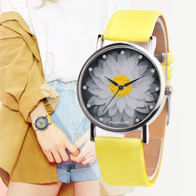 Load image into Gallery viewer, New Fashion Ladies Watch Women Flower Casual Leather Analog Quartz Wrist Watches Quartz Clock Gifts Relogio Feminino reloje 2019