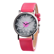 Load image into Gallery viewer, New Fashion Ladies Watch Women Flower Casual Leather Analog Quartz Wrist Watches Quartz Clock Gifts Relogio Feminino reloje 2019
