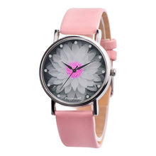 Load image into Gallery viewer, New Fashion Ladies Watch Women Flower Casual Leather Analog Quartz Wrist Watches Quartz Clock Gifts Relogio Feminino reloje 2019
