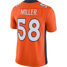 Load image into Gallery viewer, Von Miller Denver Broncos Nike Vapor Untouchable Color Rush Limited Player Jersey - Orange